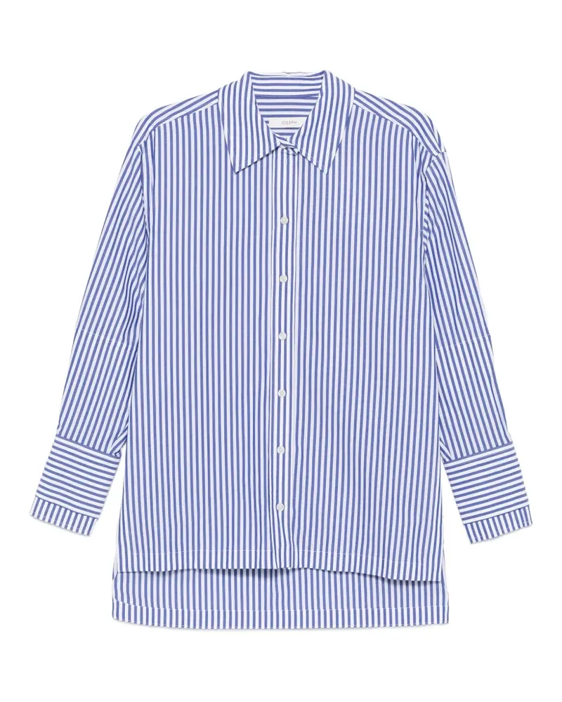 Joseph Theia vertical-stripe long-sleeve shirt - Blau Blau