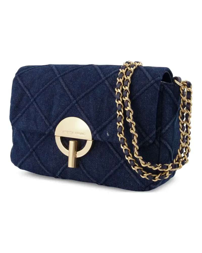 Vanessa Bruno Shopper & Totes Xs Shoulder Bag - Linen - Blue