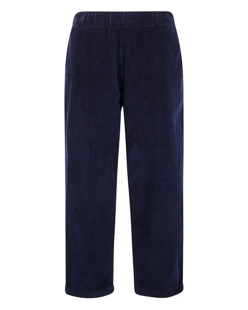 LABO.ART Cordhose mit Stretchbund - Blau Blau