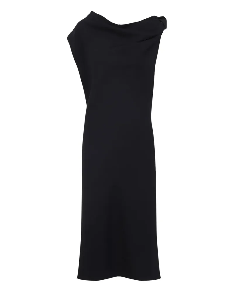 Carven Drapiertes One-Shoulder-Kleid - Blau Blau