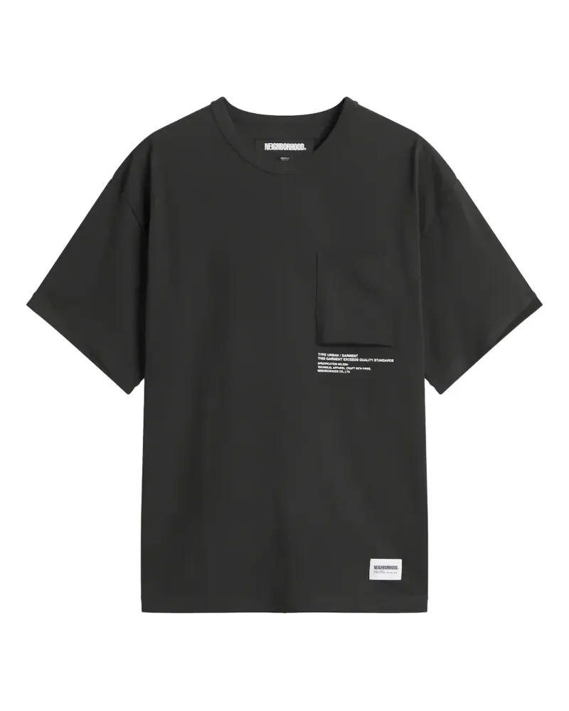 Neighborhood Sheltech T-shirt - Schwarz Schwarz