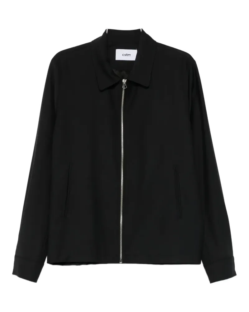 Costumein zip-fastening shirt jacket - Schwarz Schwarz