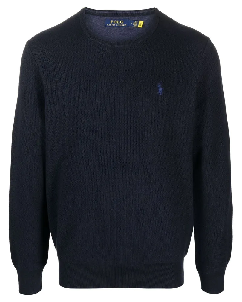 Ralph Lauren Pullover mit Logo-Stickerei - Blau Blau