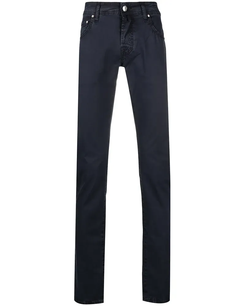 Jacob Cohën Skinny-Jeans - Blau Blau