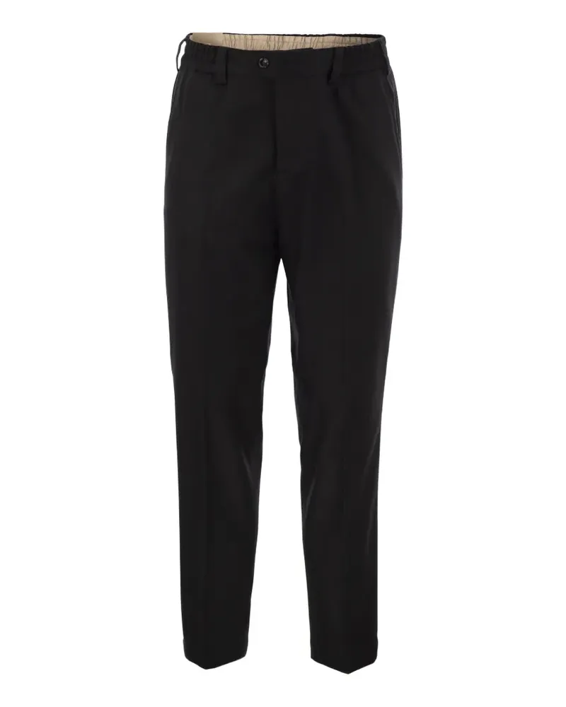 PT TORINO The Rebel Flat Tapered-Hose - Schwarz Schwarz