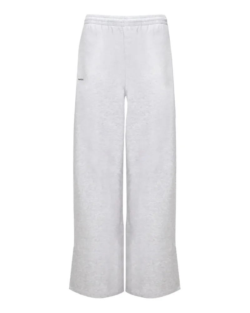 PANGAIA logo-print track pants - Grau Grau