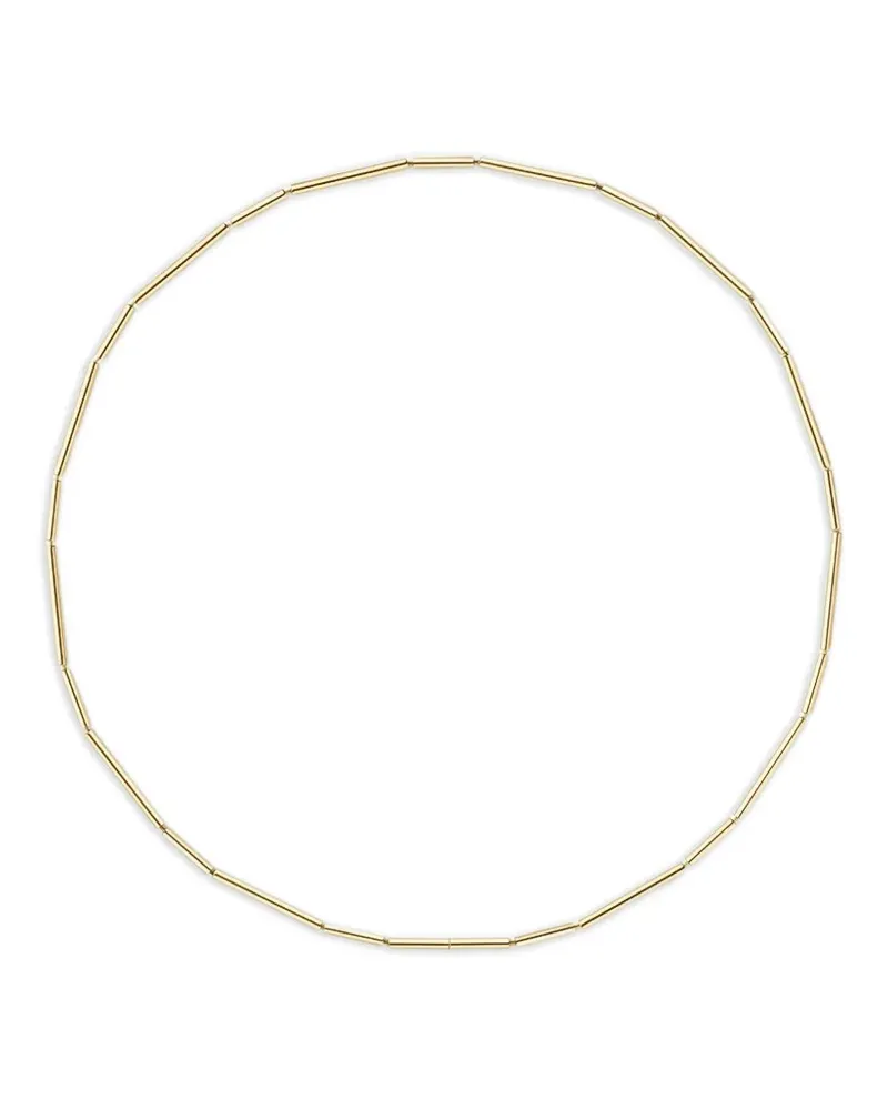 SHIHARA Construction Lines chain-link necklace - Gold Gold
