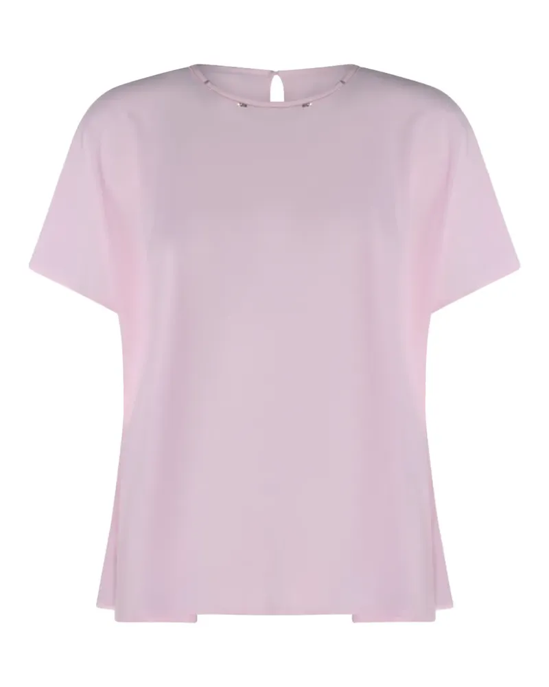 Fabiana Filippi Oberteil mit Nieten - Rosa Rosa