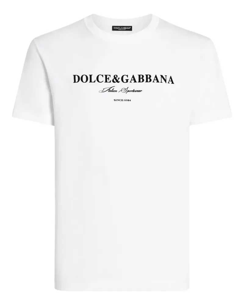 Dolce & Gabbana Klassisches T-Shirt - Weiß Weiß