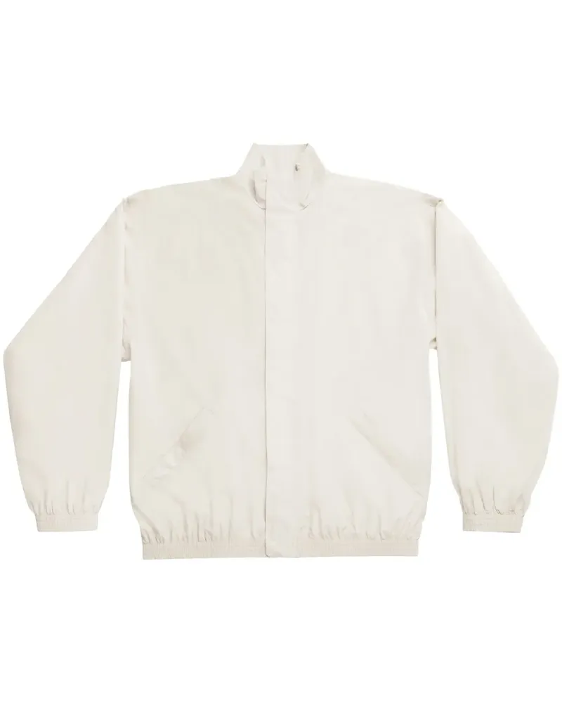 Balenciaga Minimal Sportjacke mit Reißverschluss - Nude Nude