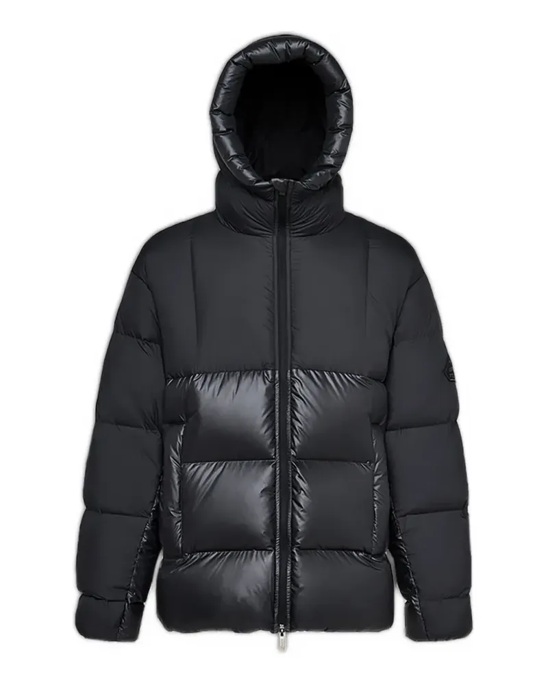 Pyrenex zip-up hooded coat - Schwarz Schwarz