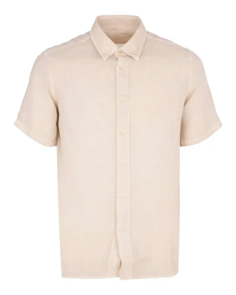 120% Lino Hemd mit Contemporary Fit - Nude Nude