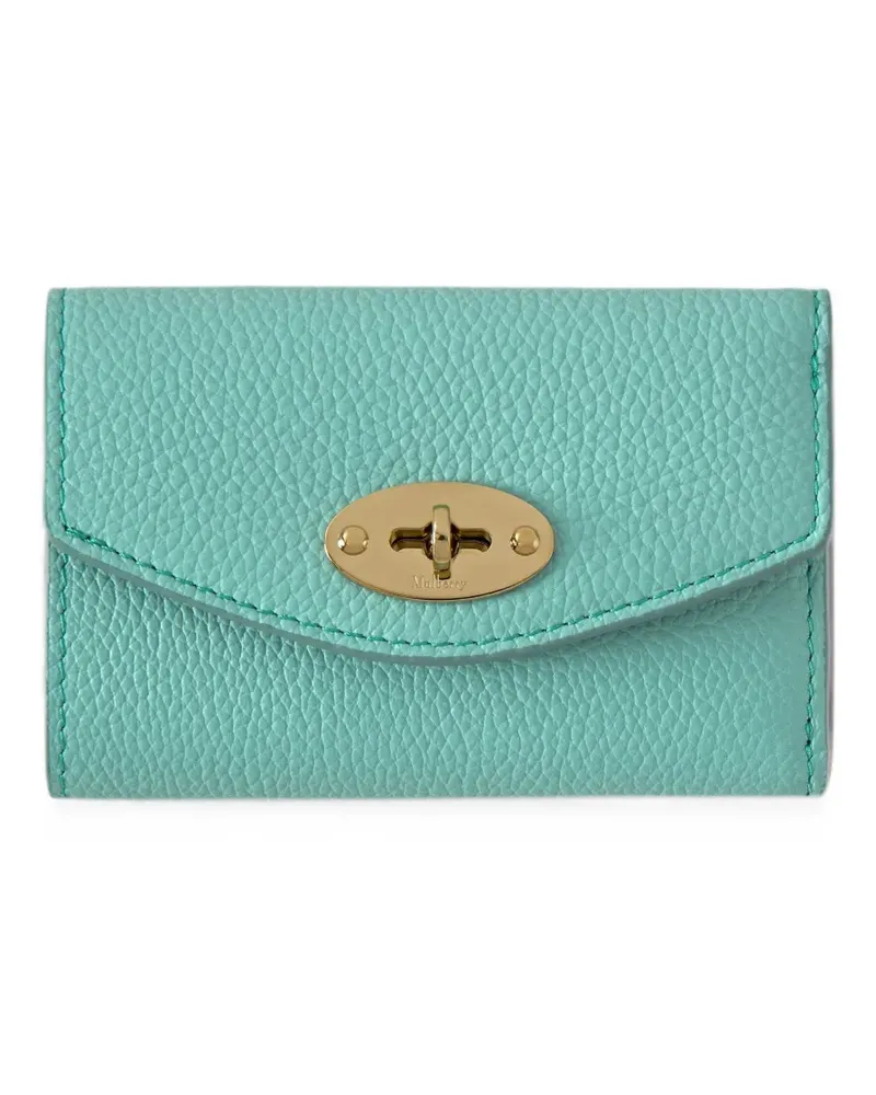 Mulberry Darley grained calf leather wallet - Blau Blau
