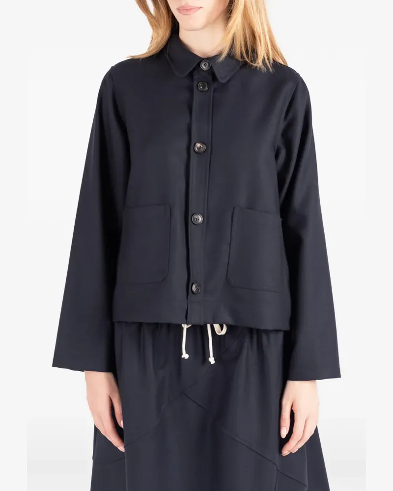 Société Anonyme Tilda button-up patch-pocket jacket - Blau Blau