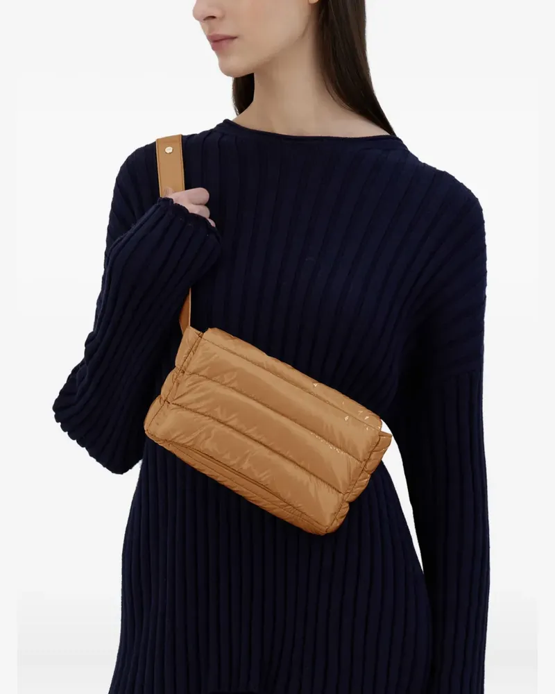 Herno Gloss Schultertasche - Braun Braun