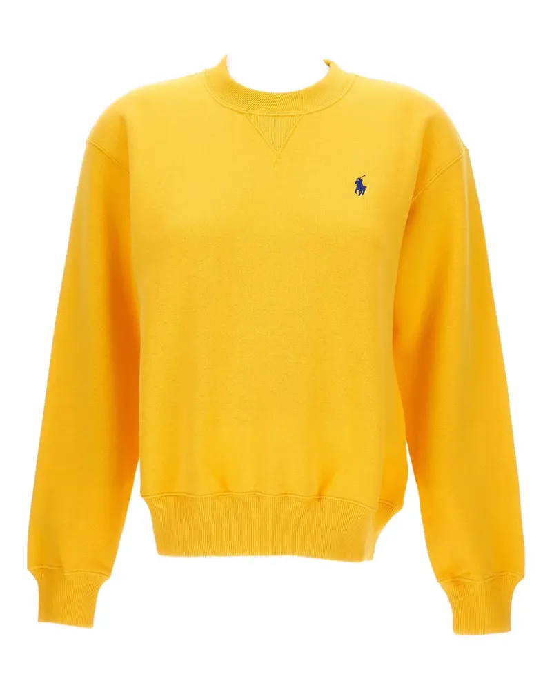 Ralph Lauren Sweatshirt mit Rundhalsausschnitt - Gelb Gelb