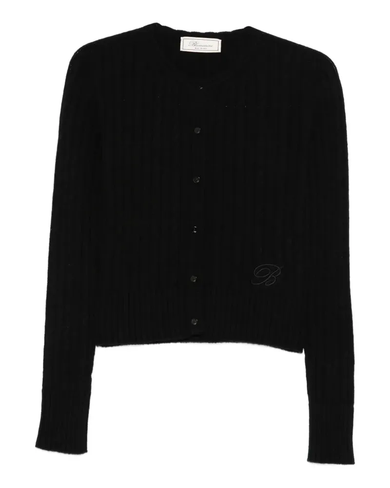 Blumarine Geknöpfter Cardigan - Schwarz Schwarz