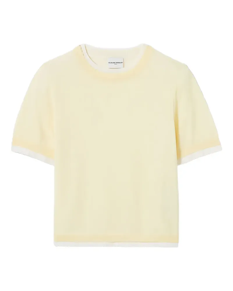Claudie Pierlot Pullover mit Kontrastdetails - Blau Blau