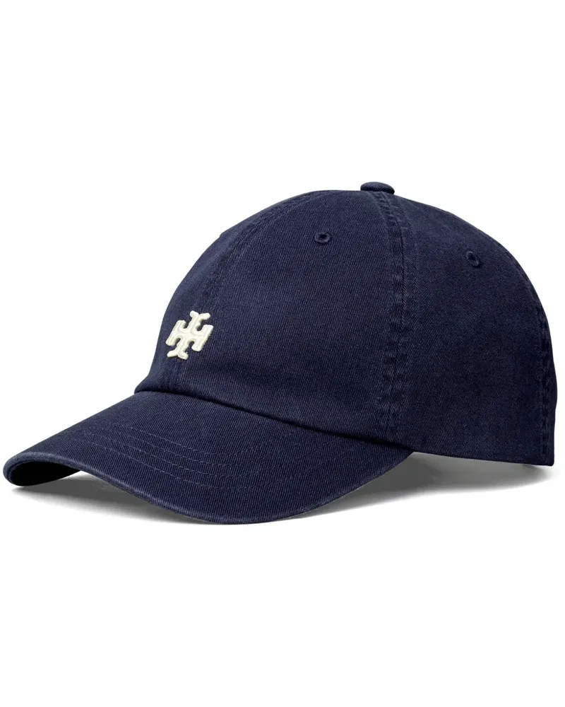 Tory Burch Baseballkappe mit Logo-Stickerei - Blau Blau