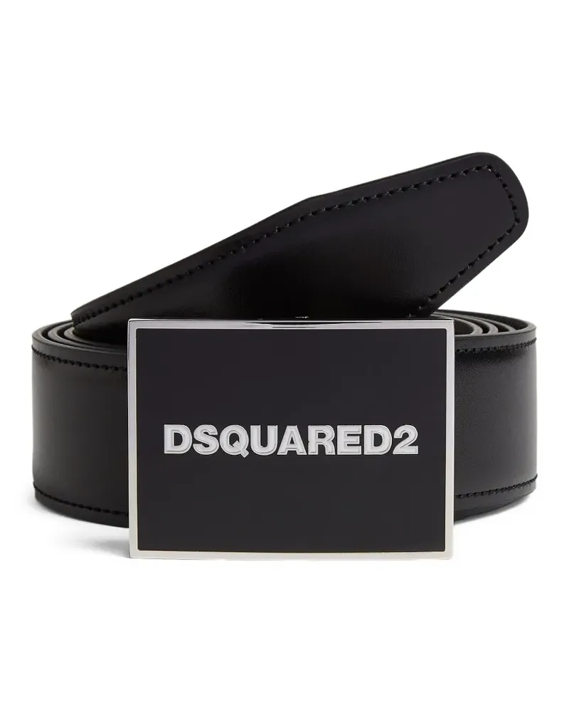 Dsquared2 Geschenkbox aus Leder (3er-Set) - Schwarz Schwarz