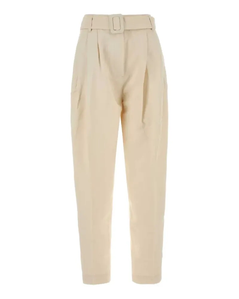 Co belted pleated trousers - Nude Nude