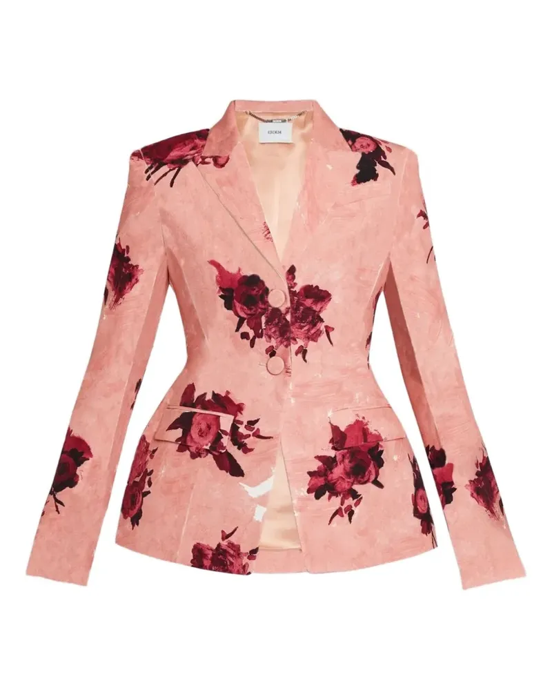 Erdem single-breasted blazer - Rosa Rosa