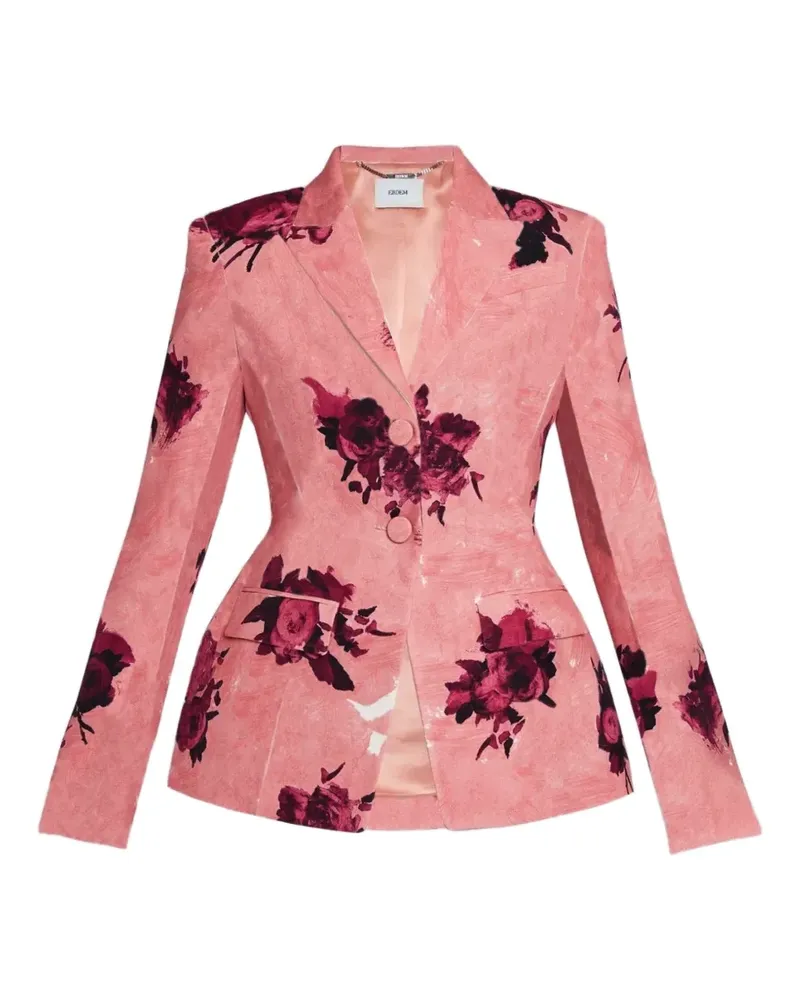 Erdem single-breasted blazer - Rosa Rosa