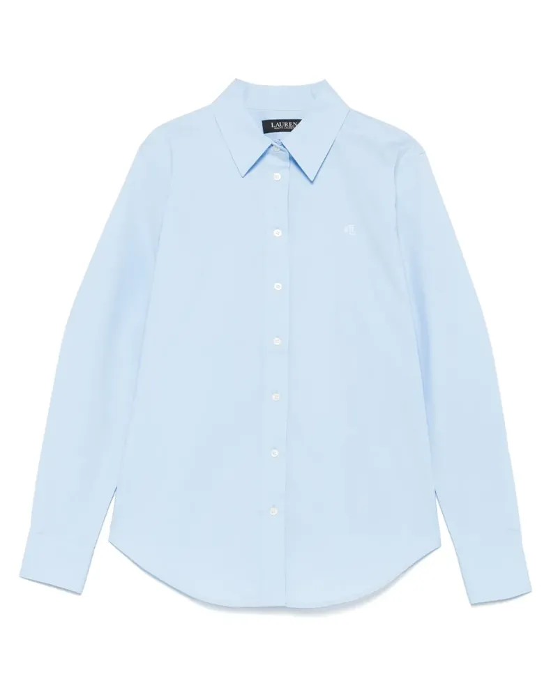 Ralph Lauren Hemd aus Popeline - Blau Blau