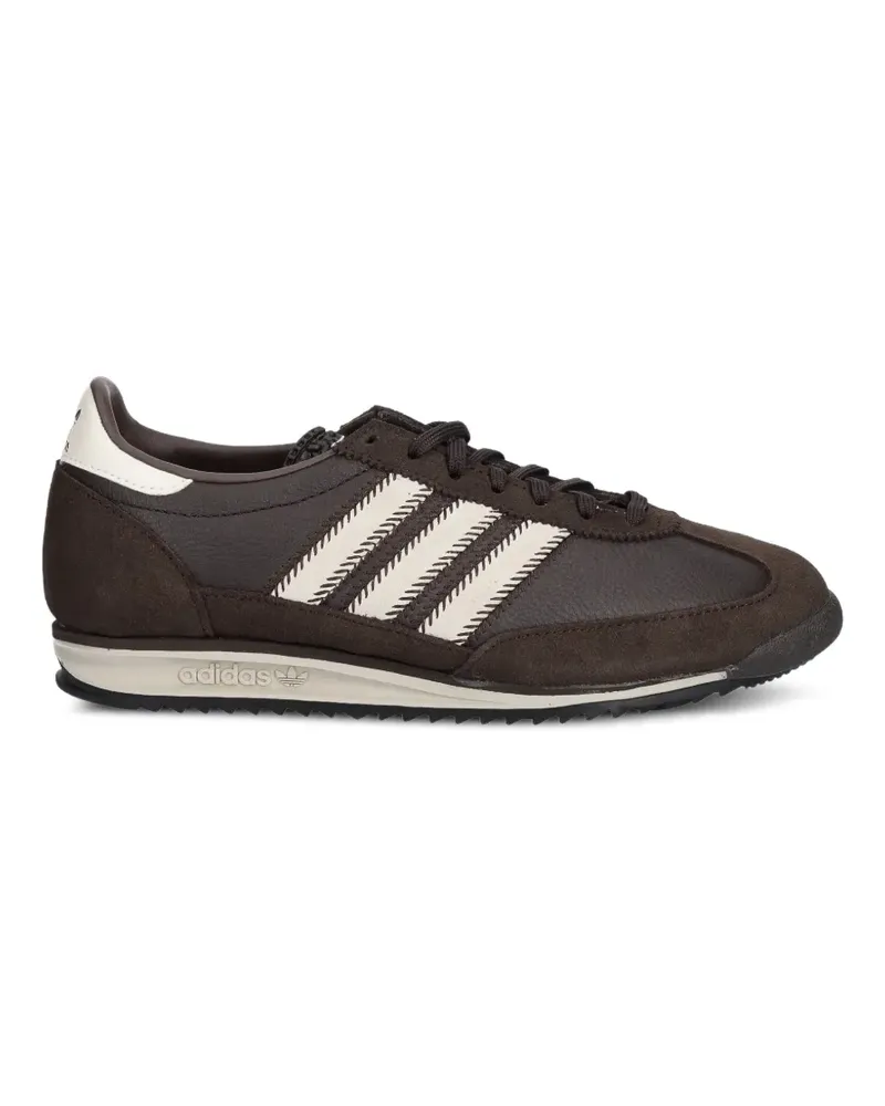 adidas SL 72 OG Sneakers mit Streifen - Braun Braun