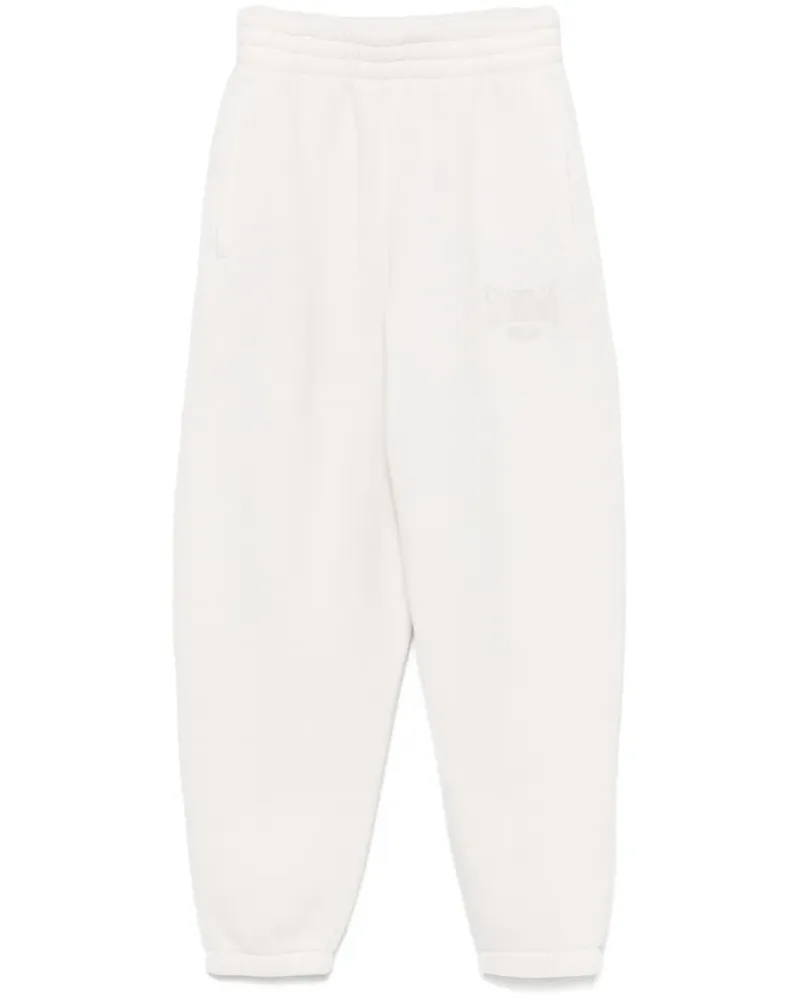 Alexander Wang Jogginghose mit Logo-Print - Weiß Weiß