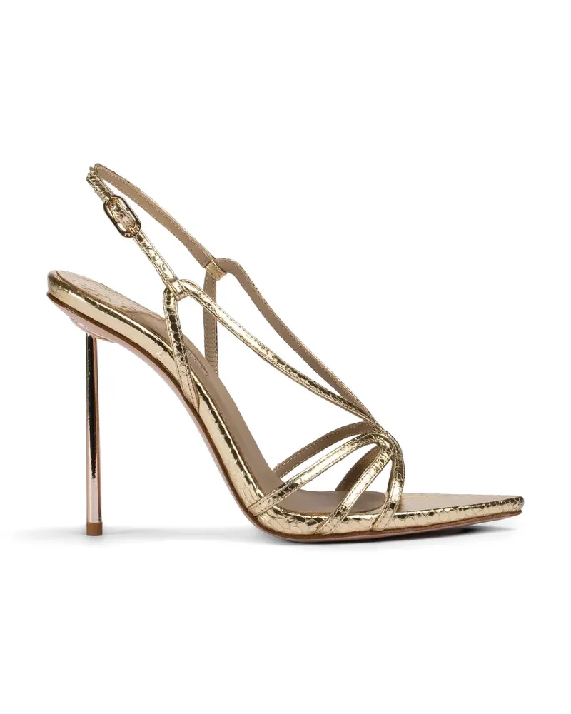 Le Silla Eugenie Sandalen mit Riemen - Gold Gold