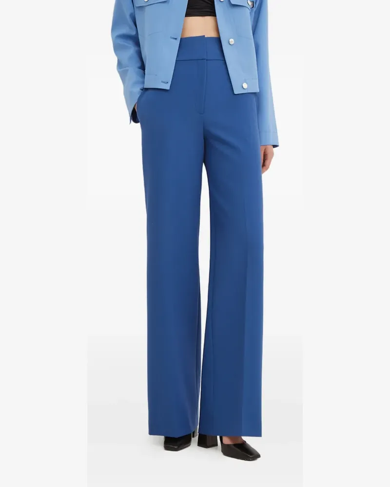 HUGO BOSS high-waisted trousers - Blau Blau