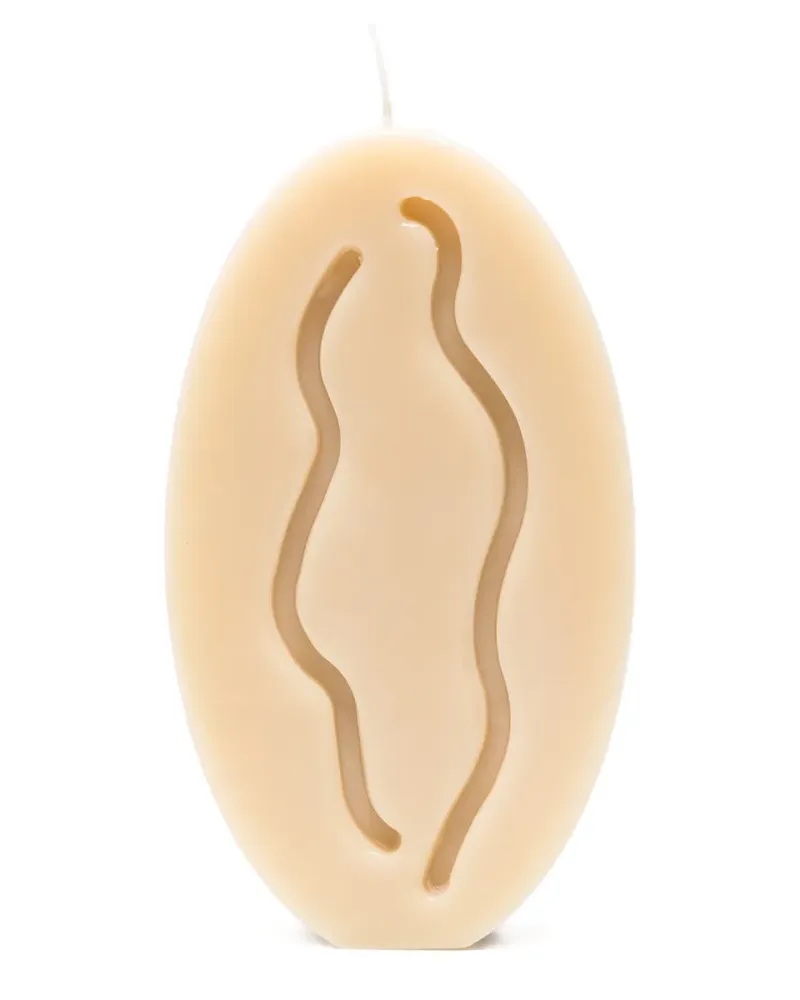 Carne Bollente Vulva Volcano candle - Nude Nude