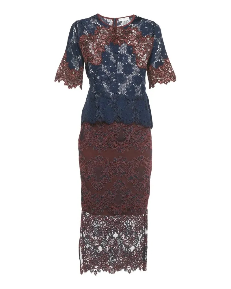 Sandro lace skirt set - Blau Blau