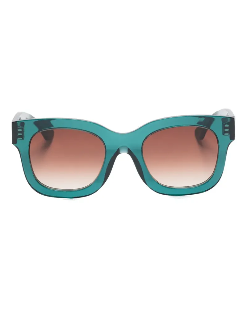 Thierry Lasry UnicornSonnenbrille mit eckigem Gestell - Grün Grün