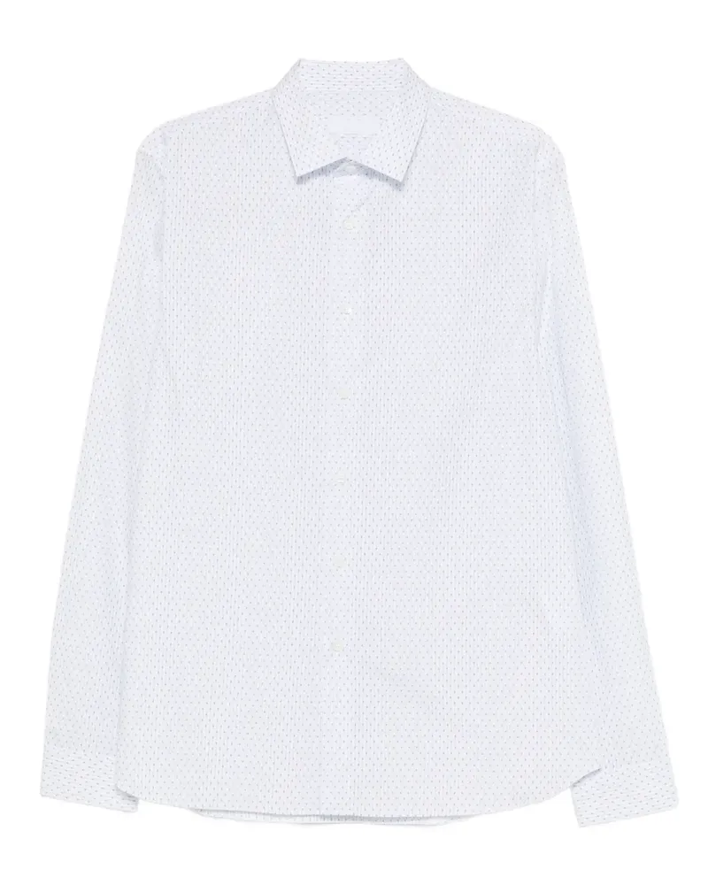 Prada Gemustertes Hemd - Blau Blau