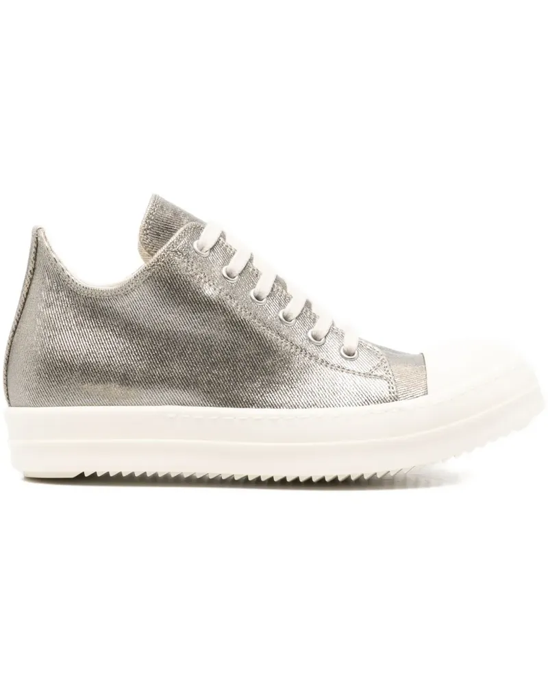 DRKSHDW by Rick Owens Sneakers in Metallic-Optik - Silber Silber