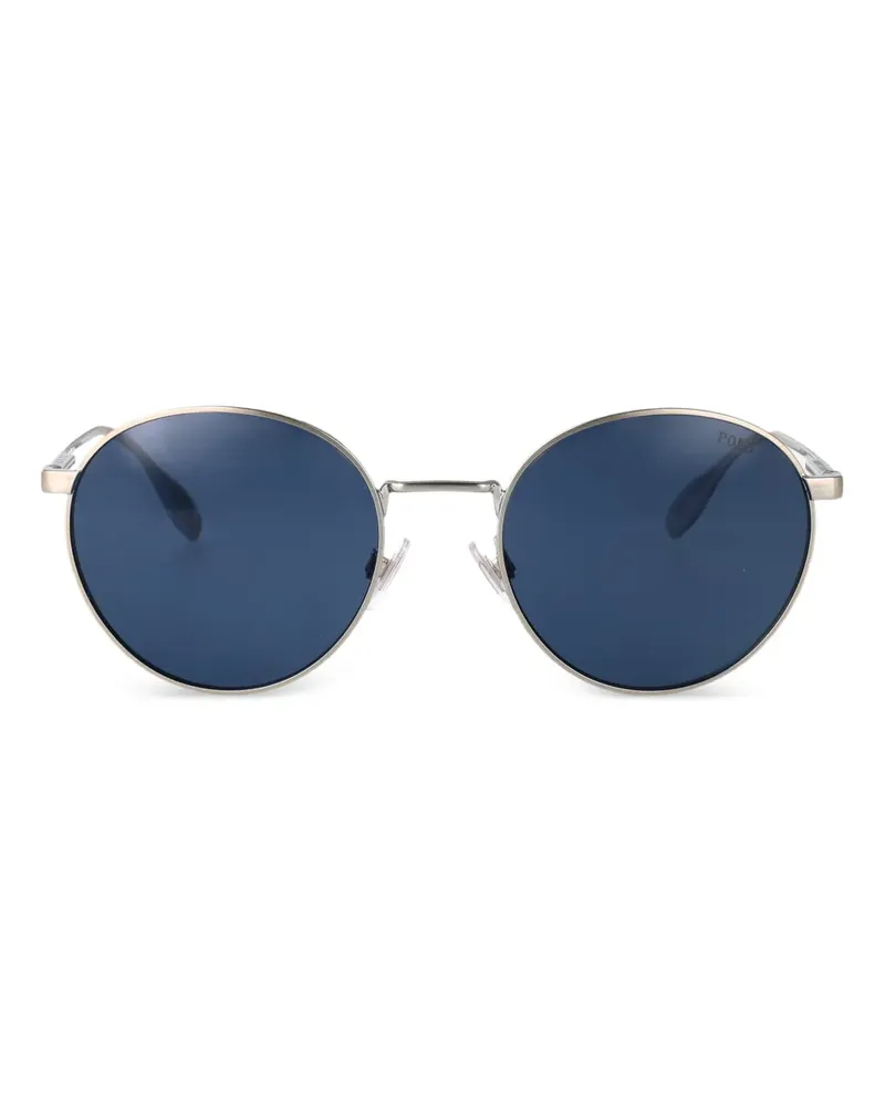 Ralph Lauren Sonnenbrille mit rundem Gestell - Silber Silber