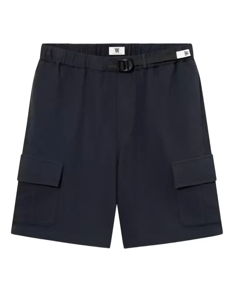 Wood Wood cargo belt shorts - Blau Blau