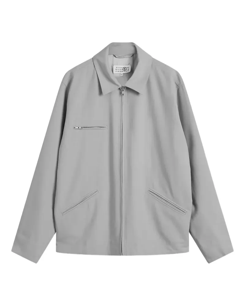 Maison Margiela zip pocket jacket - Grau Grau
