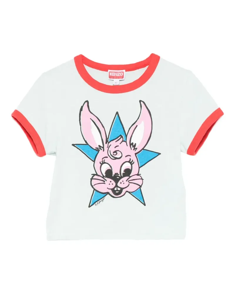Kenzo Cartoon T-Shirt - Blau Blau