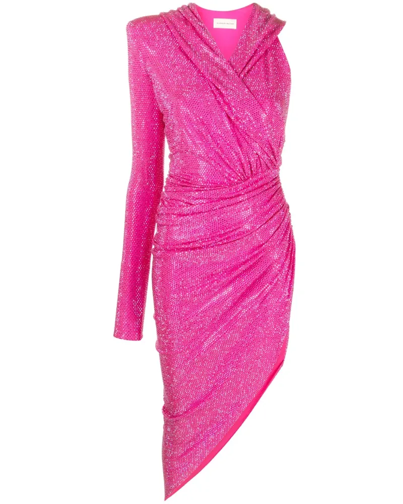 Alexandre Vauthier Kleid mit Strass - Rosa Rosa