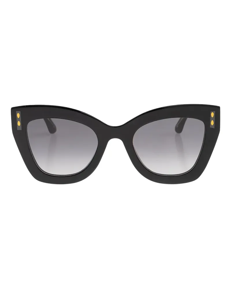 Isabel Marant cat-eye studded sunglasses - Schwarz Schwarz