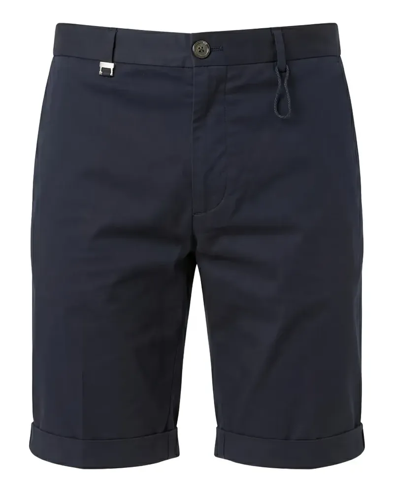 Tombolini turn-up hem bermuda shorts - Blau Blau