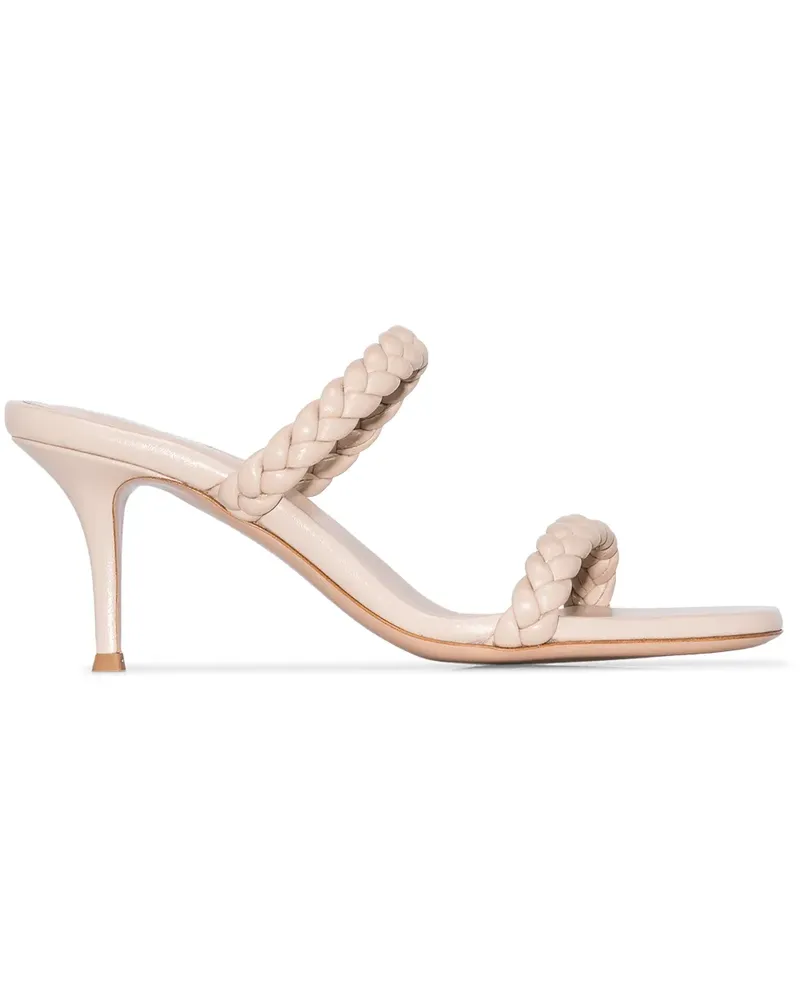 Gianvito Rossi Grossi' Sandalen, 70mm - Nude Nude