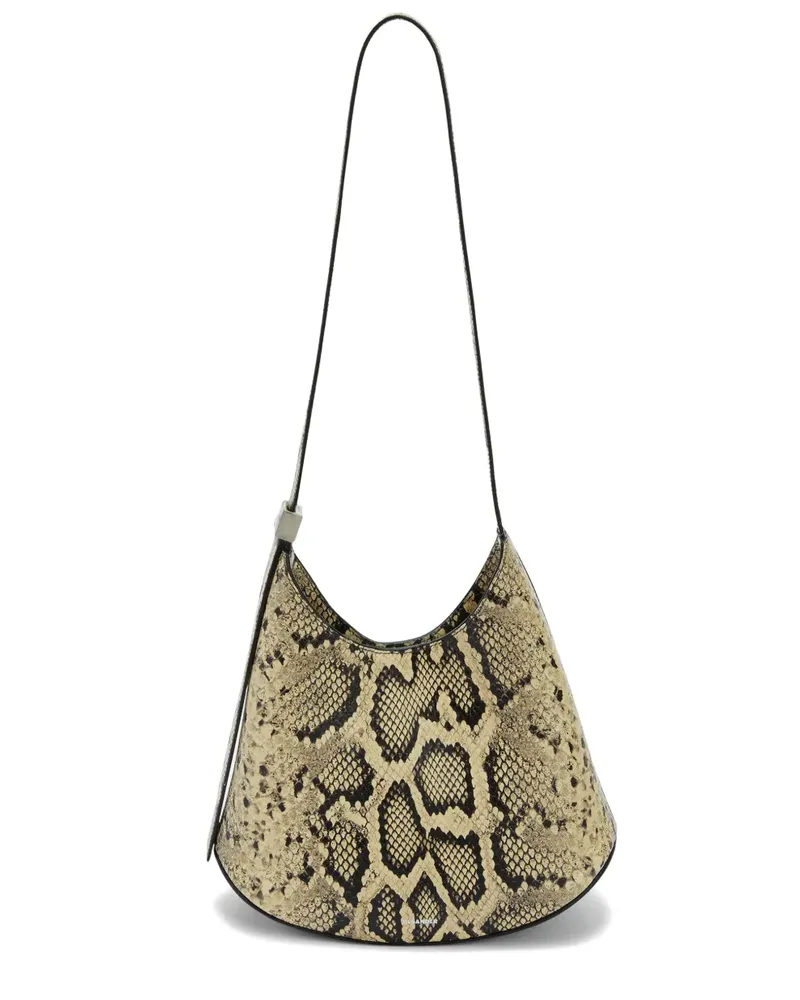 Jil Sander Kleine Eldorado Schultertasche - Nude Nude