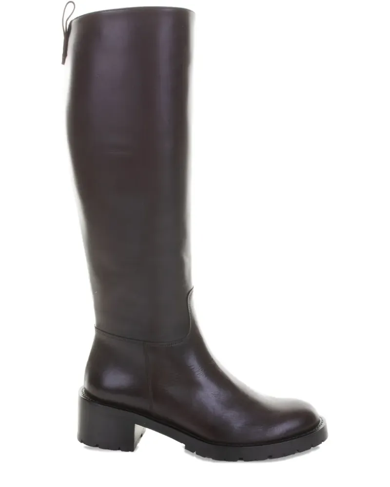 Guglielmo Rotta Kniehohe Colin Ranch Stiefel - Braun Braun