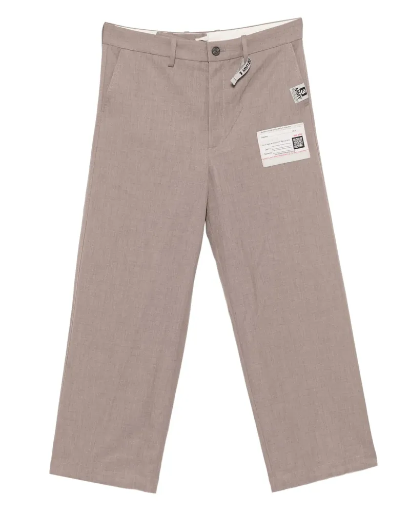 MIHARAYASUHIRO Hose im Layering-Look - Nude Nude