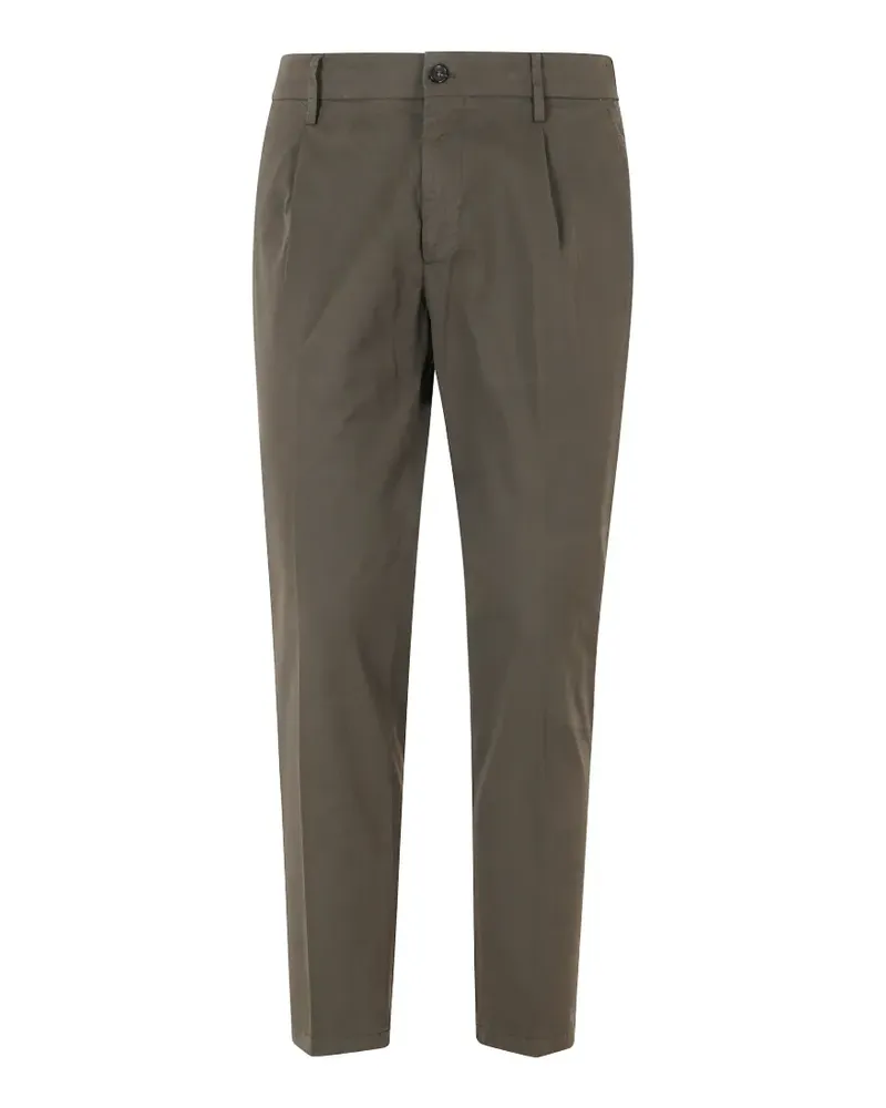 Be Able pleated tapered-leg trousers - Grün Grün