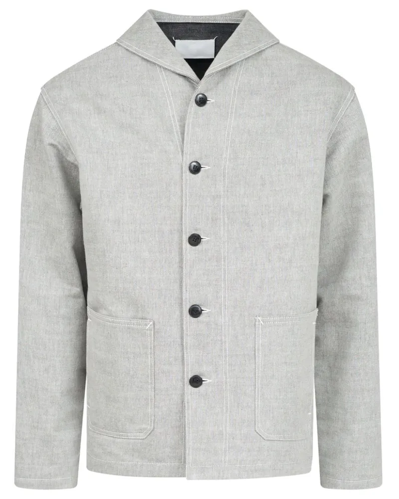Maison Margiela Jacke mit Knopfleiste - Nude Nude